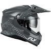 Eventyrhjelm Trekker Grå FLY RACING s – miniature 5