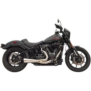 Exhaust Short Ripper 2:1 Stainless M8 Softail