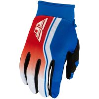 F-16 Raze Gloves - Red/White/Blue FLY RACING