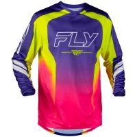 F-16 Raze Jersey - Purple/Red/Yellow FLY RACING