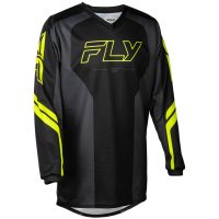 F-16 Raze Youth Jersey - Black/Grey FLY RACING