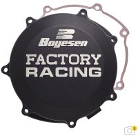 Factory Racing Clutch Cover - Black BOYESEN