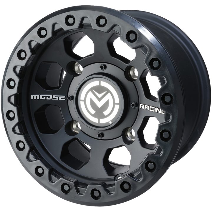 Fælg 23x Sort Satin Aluminium MOOSE RACING – billede 2