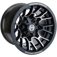 Fælg 24x Sort Gloss Aluminium MOOSE RACING