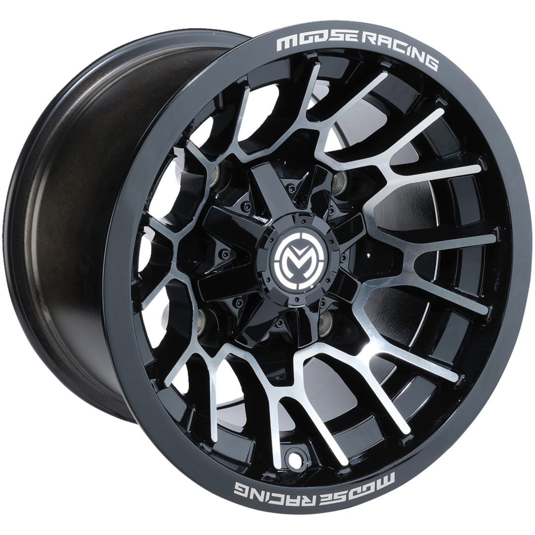Fælg 24x Sort Gloss Aluminium MOOSE RACING