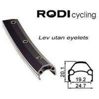 Fælg Dobbelt 19-622 Sort RODI