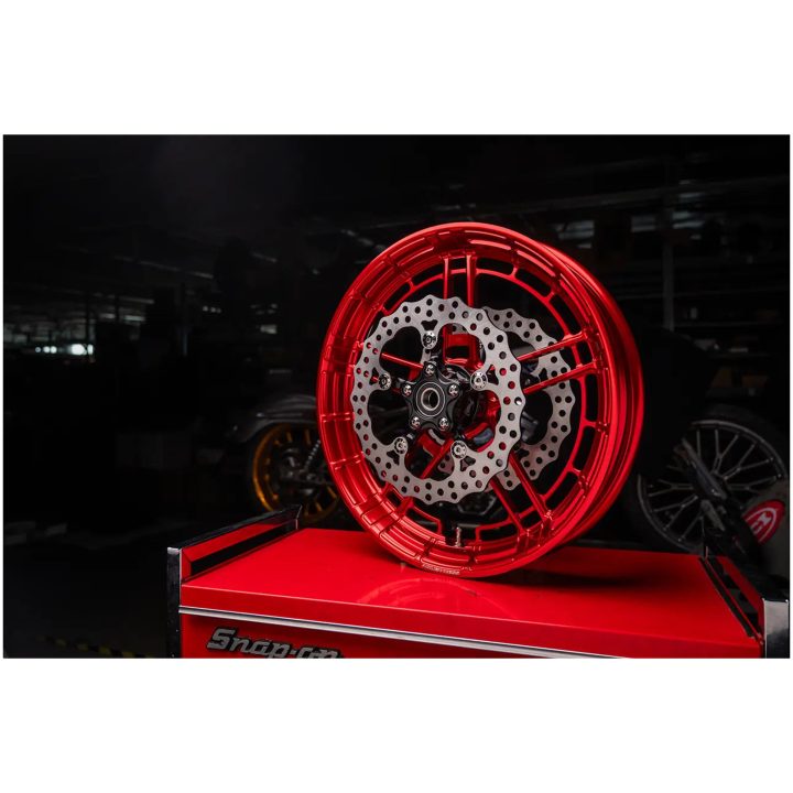 Fælg Flatline 21x3.5 Blank Rød ARLEN NESS – billede 2