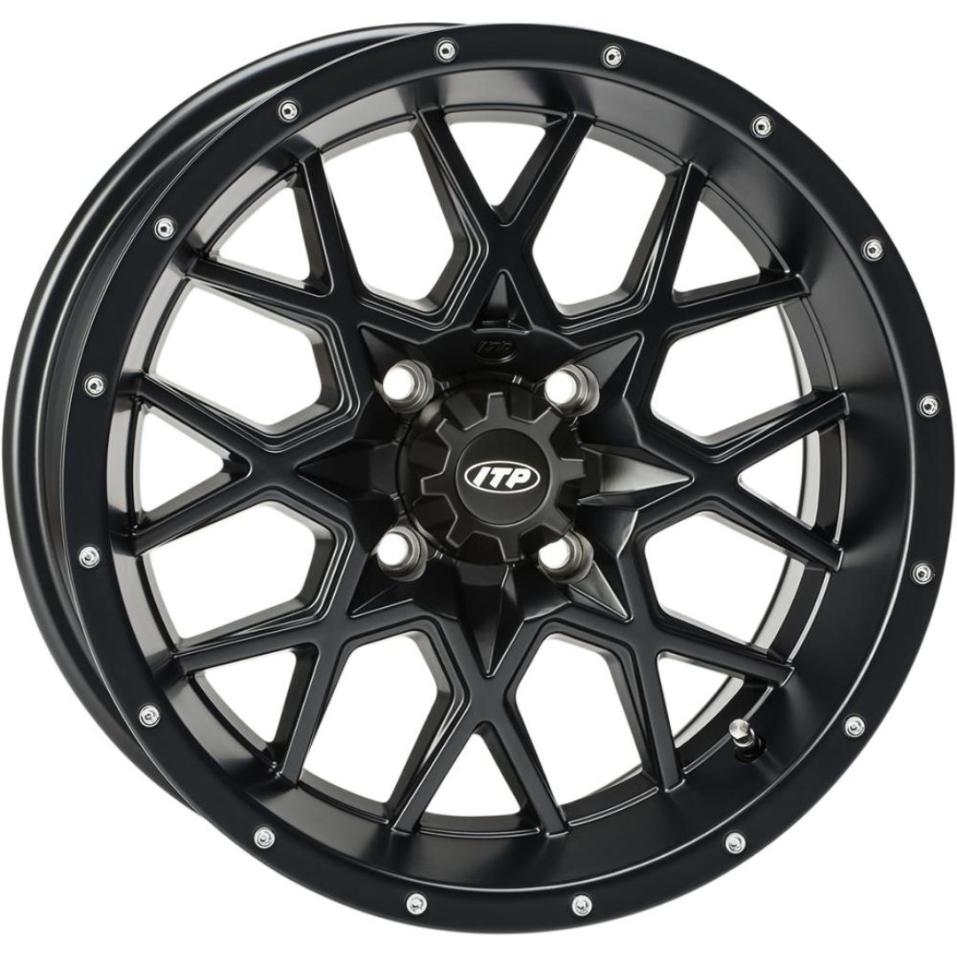 Fælg Hurricane Sort Mat ITP 14 x 7