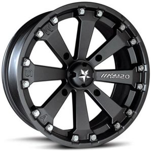 Fælg M20 Kore Sort MSA WHEELS