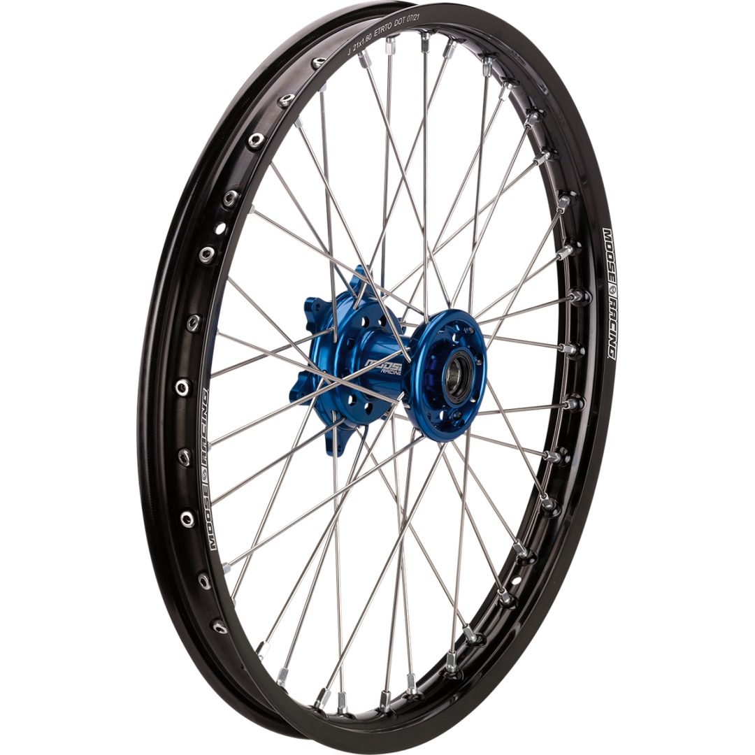 Fælg Sx-1 Komplet Anodiseret/sort/blå MOOSE RACING