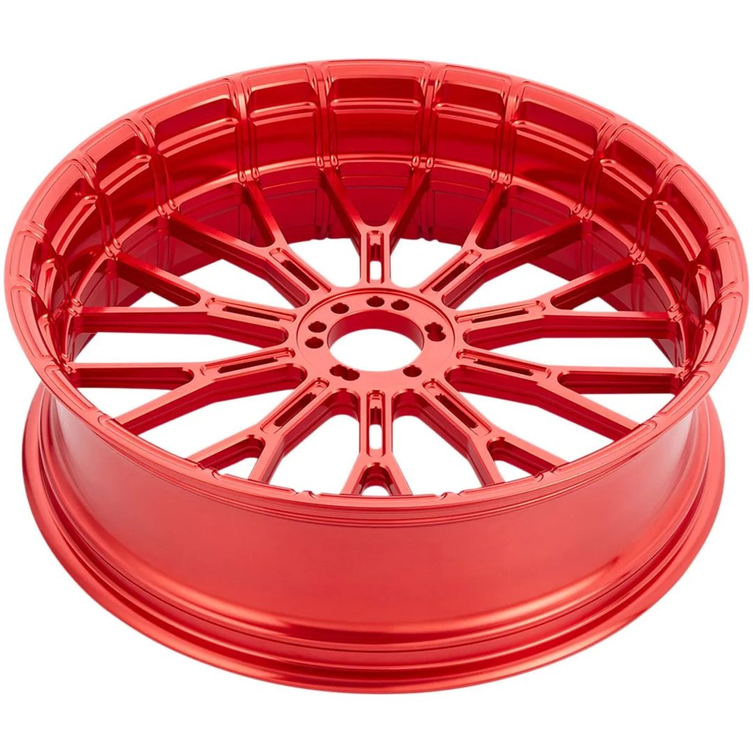 Fælg Y-Spoke Rød Halvblank ARLEN NESS – billede 3