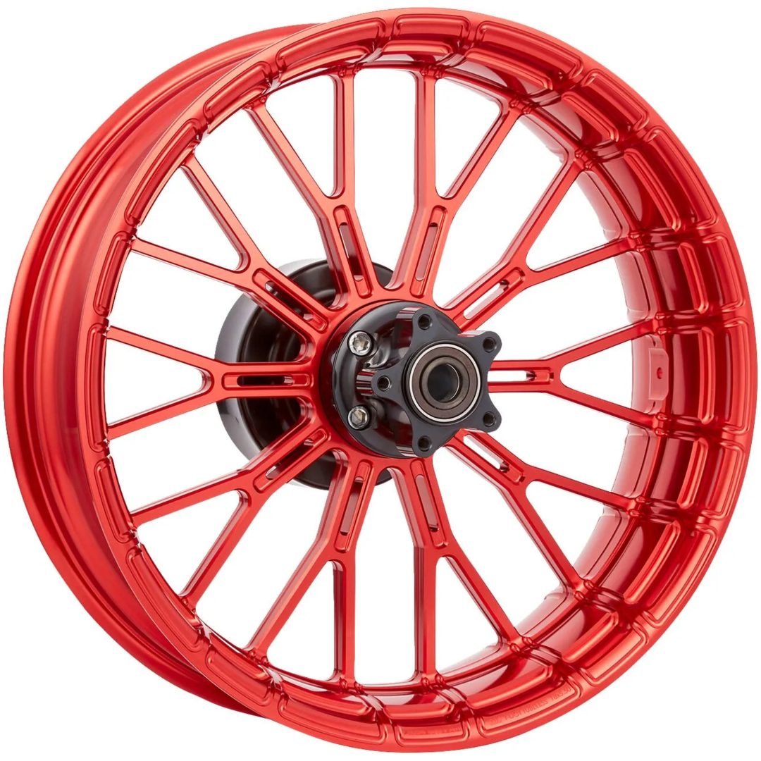 Fælg Y-Spoke Rød Halvblank ARLEN NESS