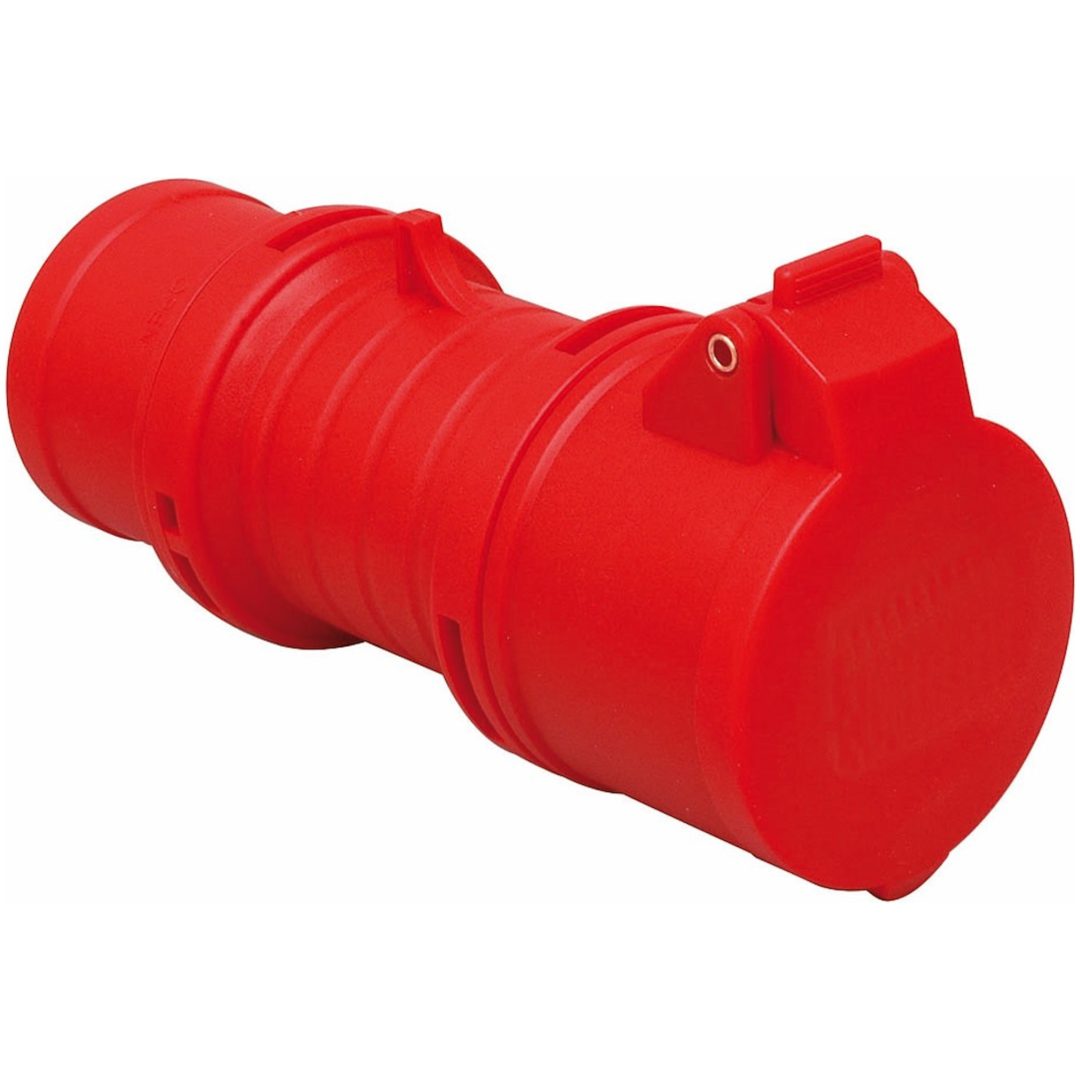 Fasevender, 16A, 3+N+J, 400V, 6h, IP44 MALMBERGS