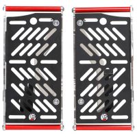 Fast-Cleaning Radiator Guards - Red AXP