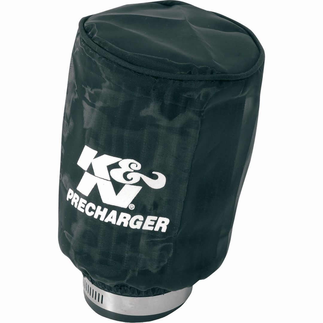 Filterovertræk Precharger Sort/Hvid K & N PRE CHGR UNIV. BLACK