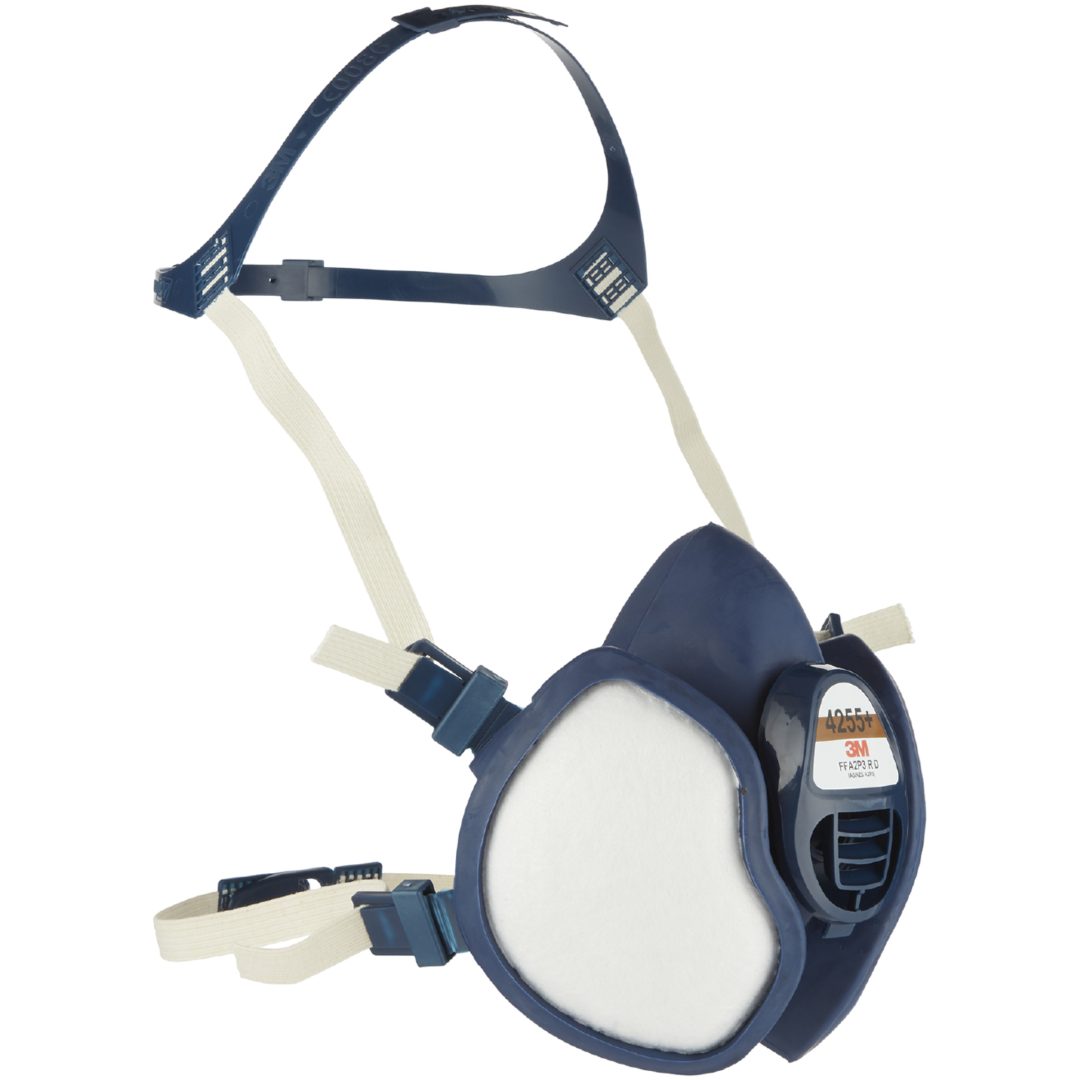 Filtrerende halvmaske 4255+ 3M HALVMASKE 4255 PLUS FFA2P3 R