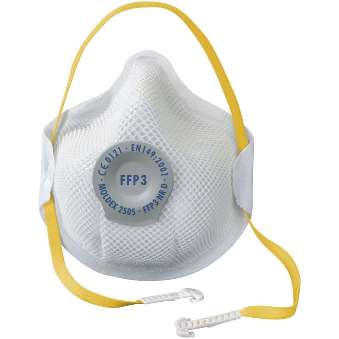 Filtrerende halvmaske Smart Valve 2505 MOLDEX KORTTIDSMASK SMARTVALVE 250501