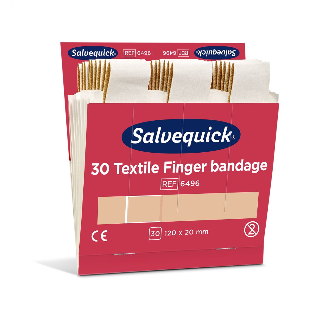Fingerforbinding Tekstil Beige Cederroth – billede 2