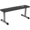 Flad bænk basic sølv Master Fitness – miniature 1