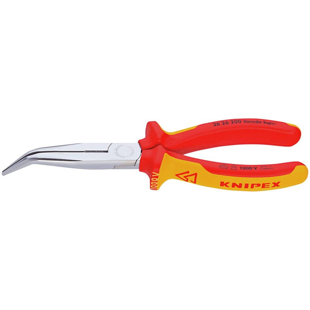 Fladtang med sidebider 1000-volt 2626 KNIPEX FLADTANG 2626 200 IEC