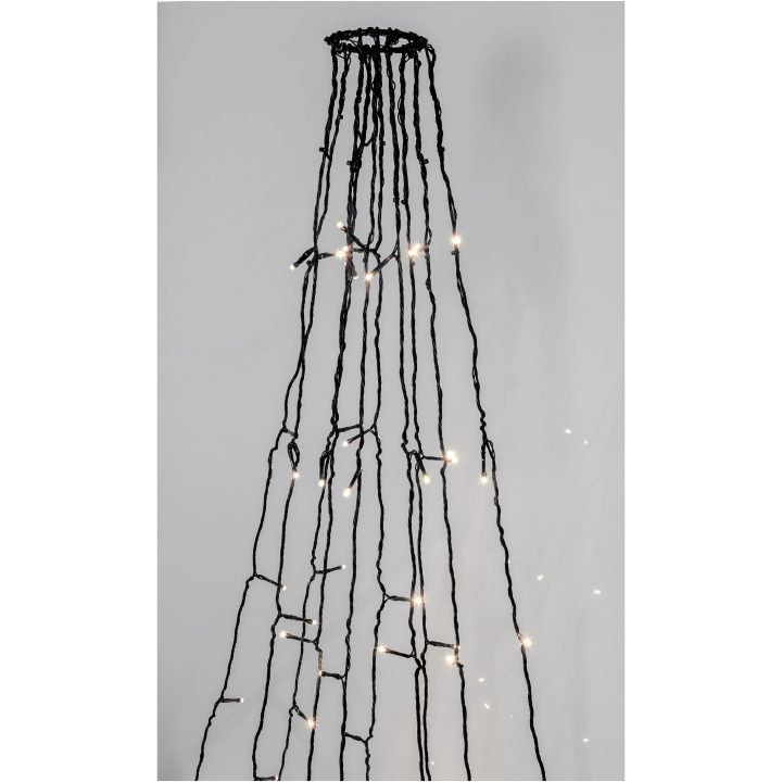 Flagstangsbelysning Crispy Ice White Sort Star Trading – billede 4