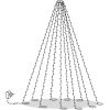 Flagstangsbelysning Crispy Ice White Sort Star Trading – miniature 3