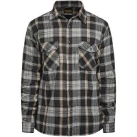 Flannelsskjorte 5138 Functional Mørkegrå/Orange Jobman