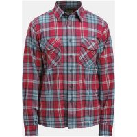 Flannelsskjorte 5138 Functional Rød/Petrol Jobman