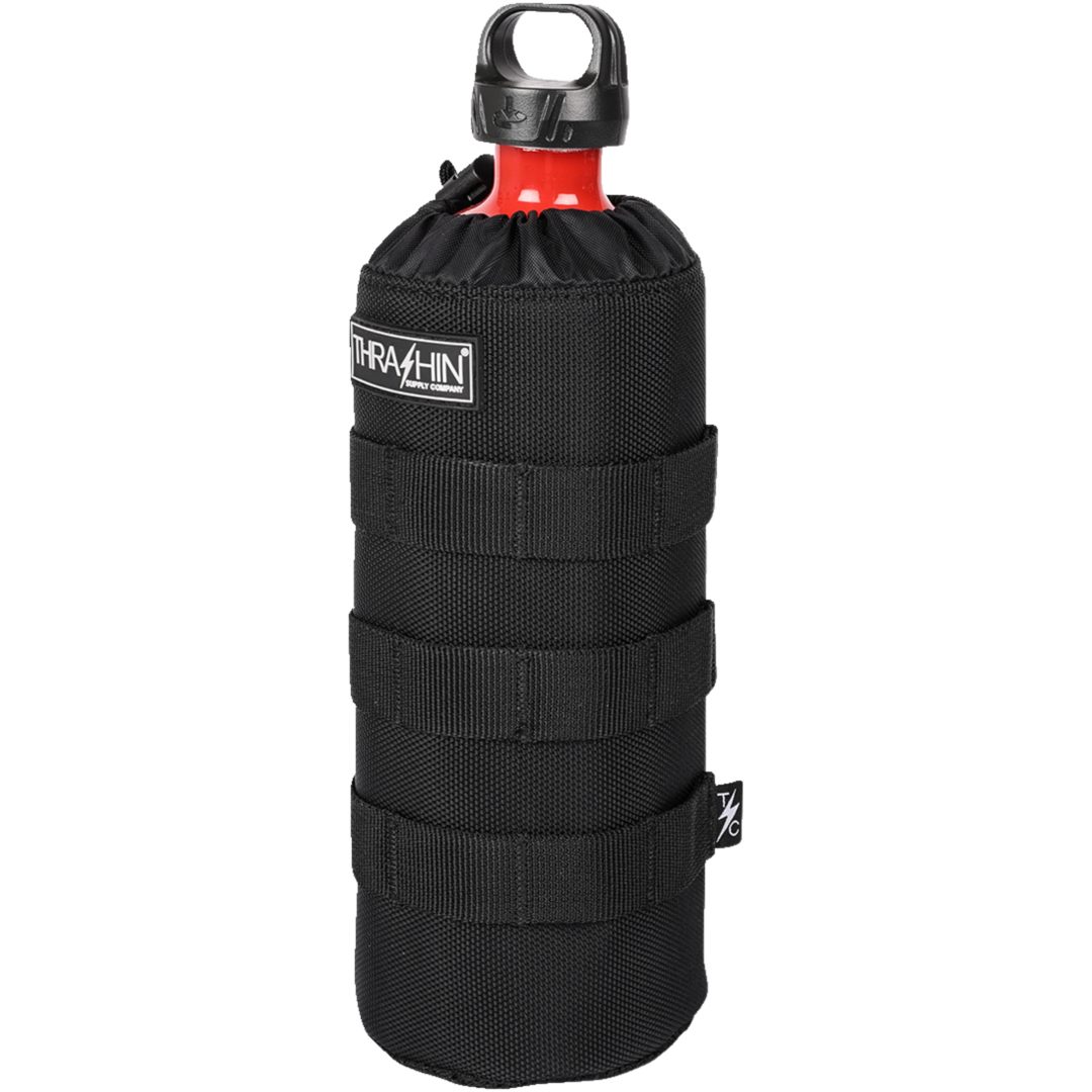 Flaskeholder Sort THRASHIN SUPPLY CO. Kopholder – billede 3