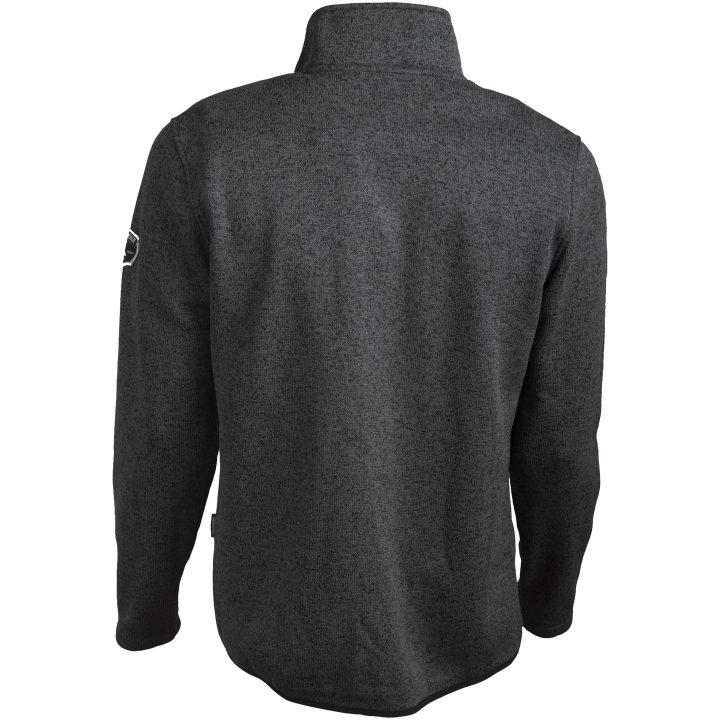 Fleece Almer Fuld lynlås Polyester Lysegrå Matterhorn XS – billede 2