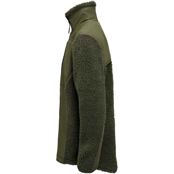 Fleecejacka 1175 Pile Oliv Jobman – billede 2