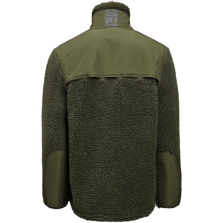 Fleecejacka 1175 Pile Oliv Jobman – billede 3