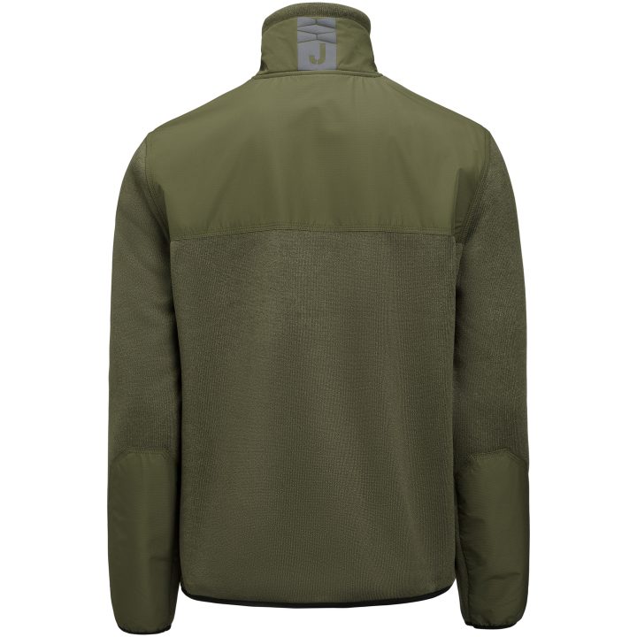 Fleecejacka 1275 Oliv Jobman – billede 2