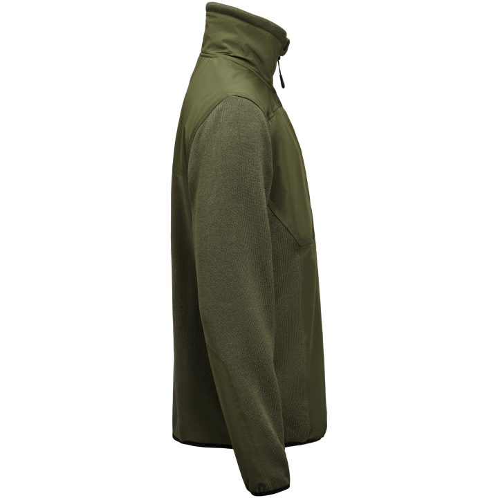 Fleecejacka 1275 Oliv Jobman – billede 3