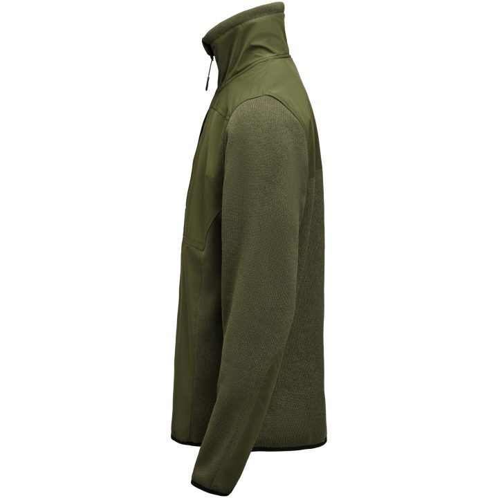 Fleecejacka 1275 Oliv Jobman – billede 4