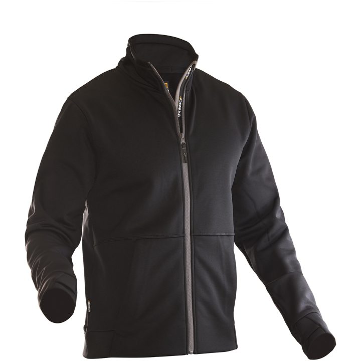 Fleecejacka 5158 Svart Jobman – billede 2