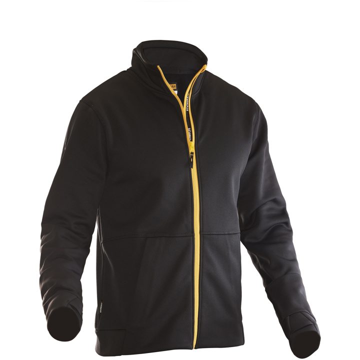 Fleecejacka 5158 Svart/orange Jobman – billede 2