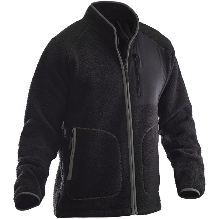 Fleecejacka 5161 Svart Jobman – billede 2
