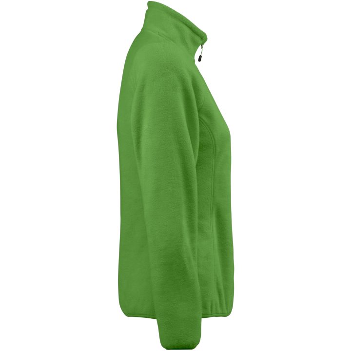 Fleecejacka Dam Frontflip Lime Printer RED XS – billede 3