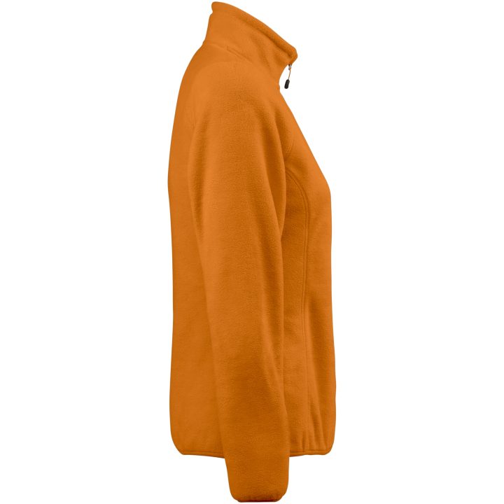 Fleecejacka Dam Frontflip Orange Printer RED XS – billede 3