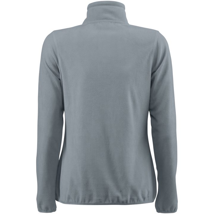 Fleecejacka Dam Railwalk Metallgrå Printer RED XS – billede 2
