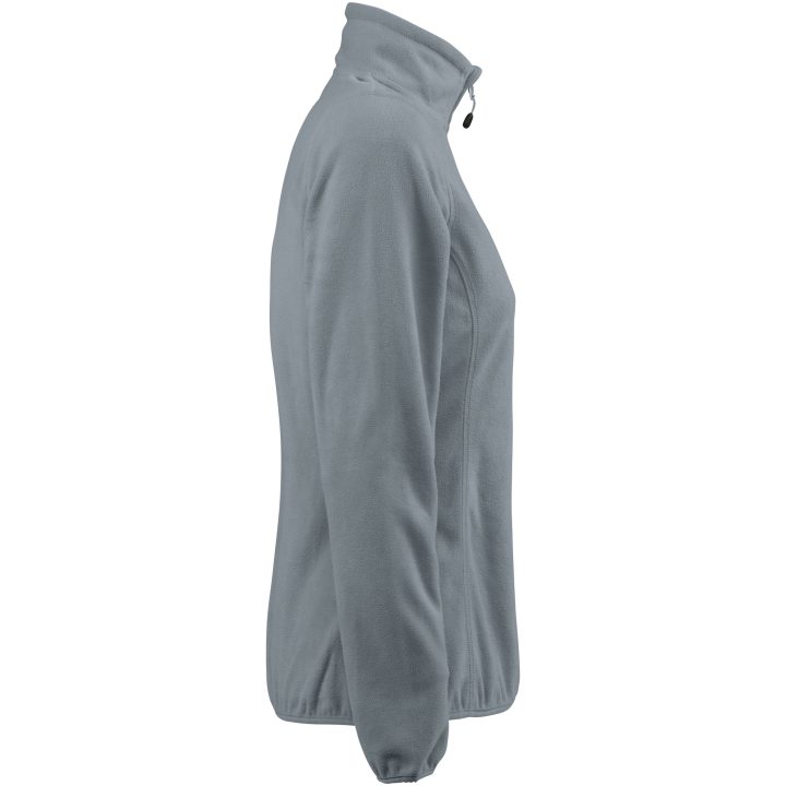 Fleecejacka Dam Railwalk Metallgrå Printer RED XS – billede 3