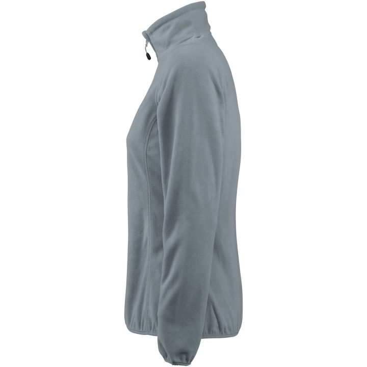 Fleecejacka Dam Railwalk Metallgrå Printer RED XS – billede 4