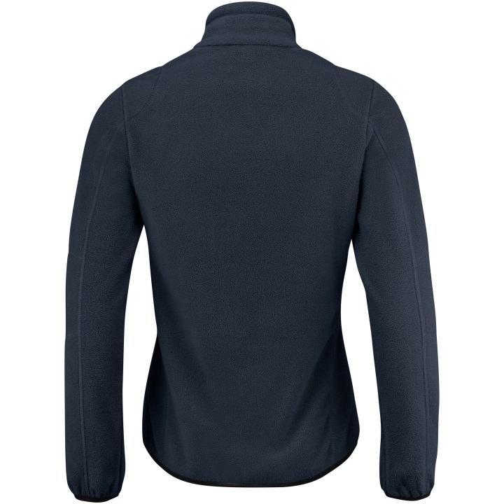 Fleecejacka Dam Speedway Marinblå Printer Essentials XS – billede 3