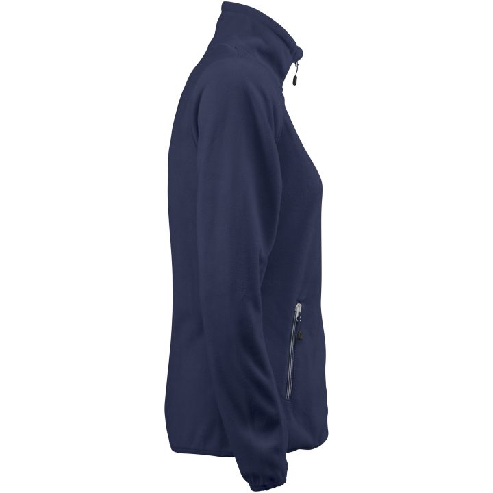 Fleecejacka Dam Twohand Marinblå Printer RED XS – billede 3