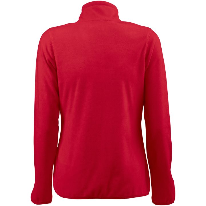 Fleecejacka Dam Twohand Röd Printer RED XS – billede 7