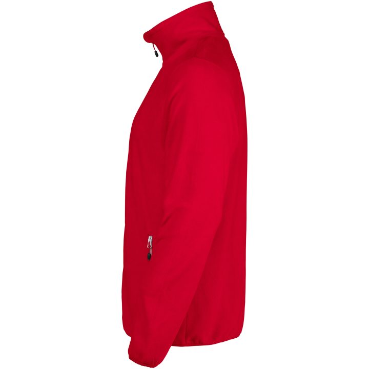 Fleecejacka Twohand Röd Printer RED s – billede 4