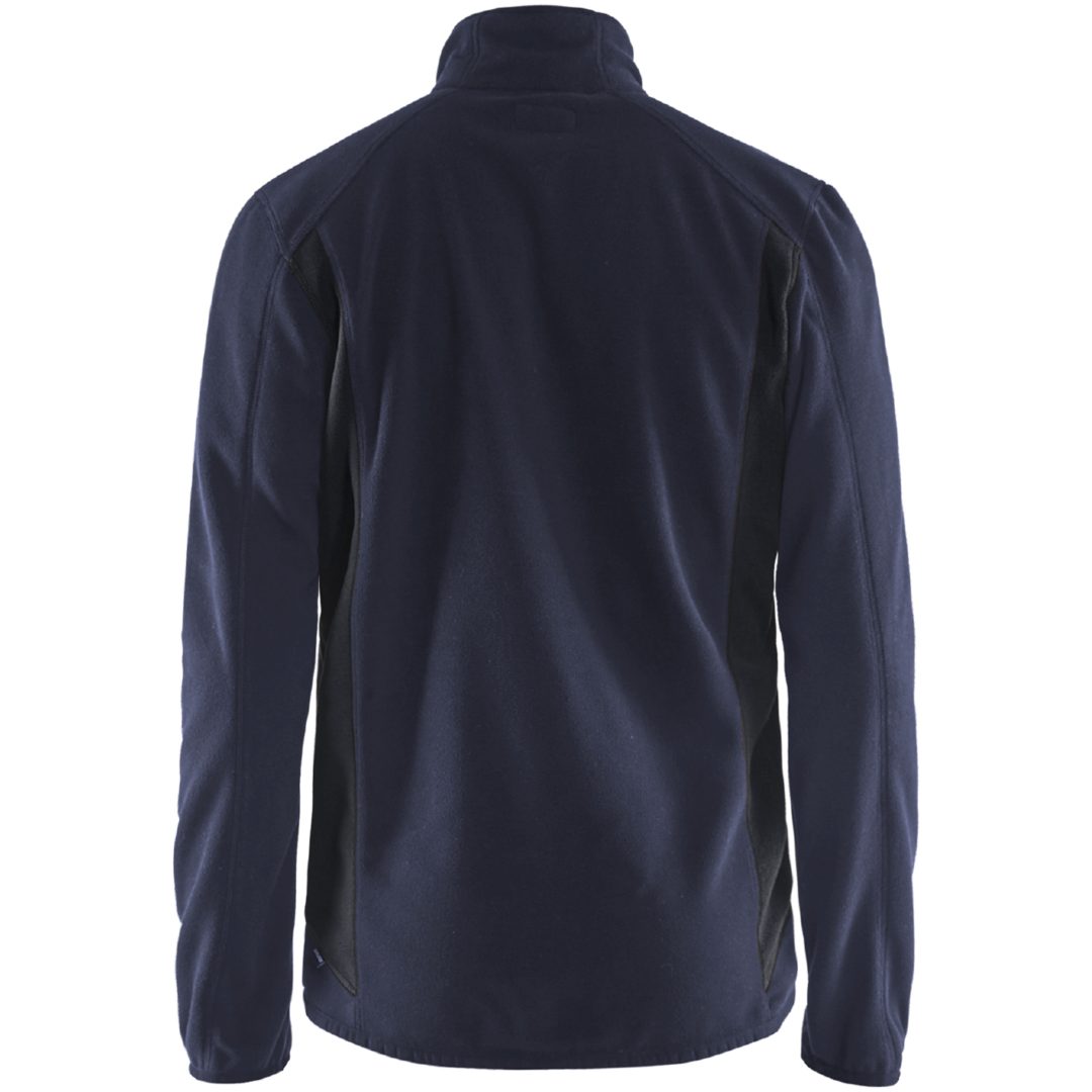 Fleecejakke 47302510 Marine / Sort BLÅKLÄDER FLEECEJAKKE 47302510 MÖMA/S XS – billede 2