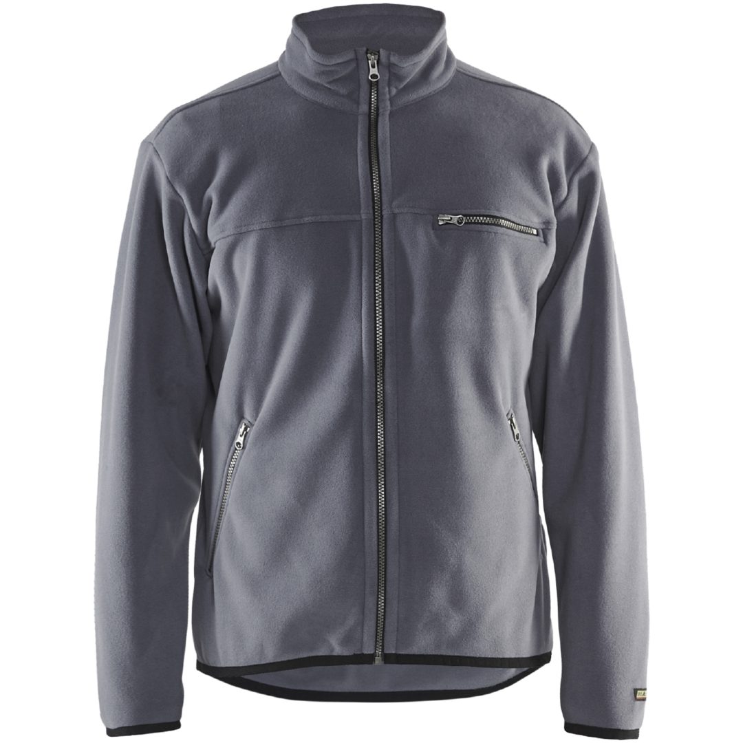 Fleecejakke 48302510 Grå BLÅKLÄDER FLEECEJAKKE 48302510 GRÅ XS