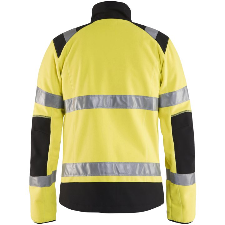 Fleecejakke 48882524 BLÅKLÄDER JAKKE 48882524 GUL/SORT XS – billede 2